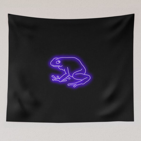 Item preview, Neon Frog - Indigo designed and sold by Shadarinth.