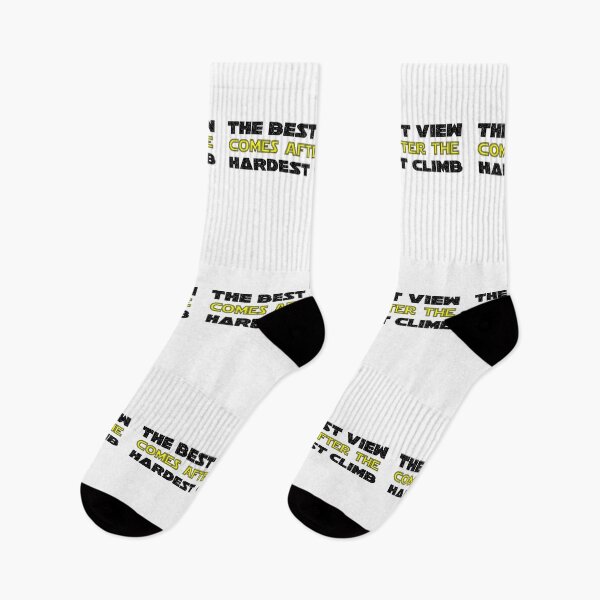Item preview, The best view comes after the hardest climb designed and sold by IdeasForFreedom.