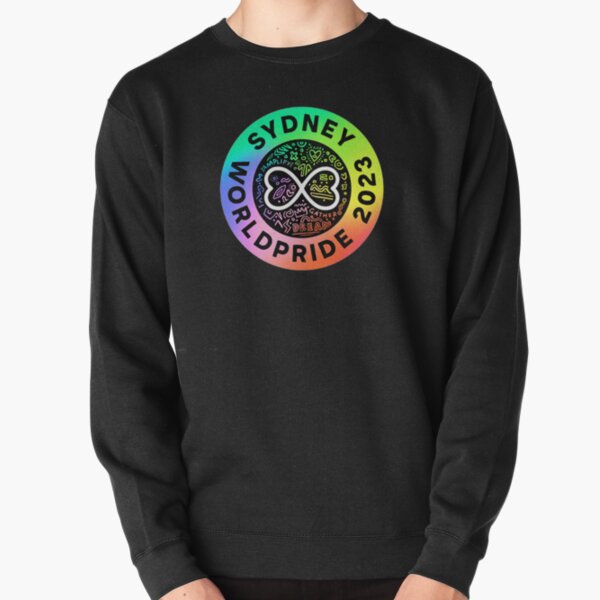 Worldpride Sydney 2023 SWP Black Pullover Sweatshirt