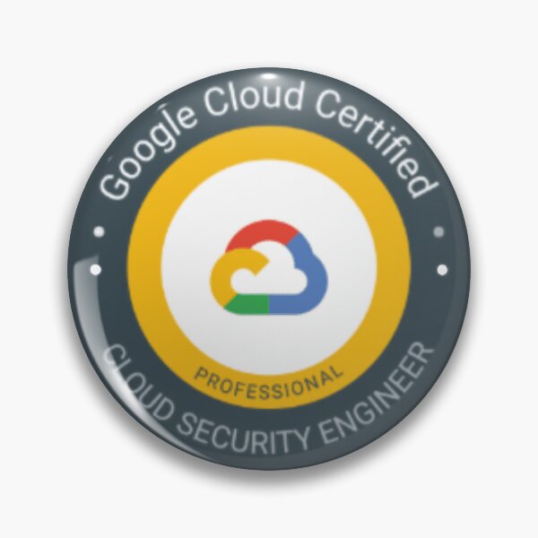 Item preview, Google Cloud Certified Cloud Security Engineer Sticker  designed and sold by CloudFanatic.