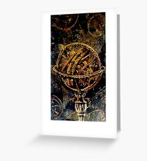 Armillary Sphere Greeting Card