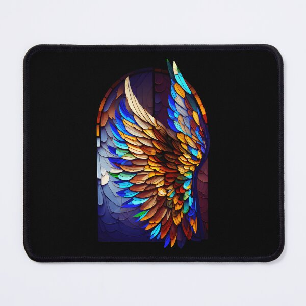 Item preview, Wings - Stained Glass designed and sold by ShadowAndSlate.