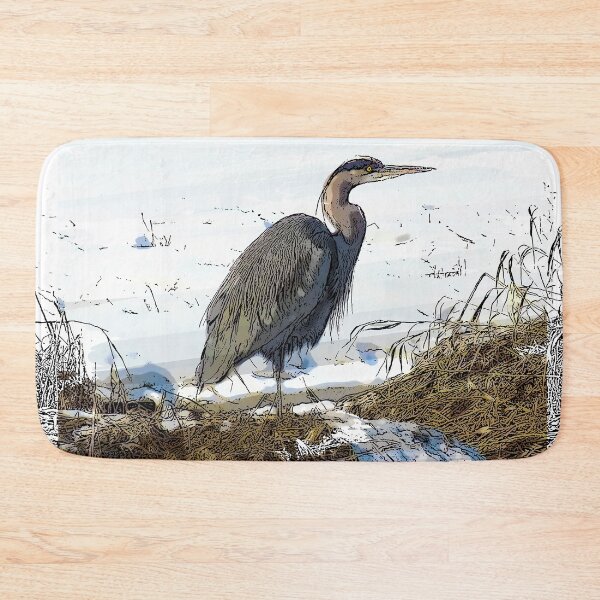 Item preview, Heron Lookout - Great Blue Heron designed and sold by NaturePrints.