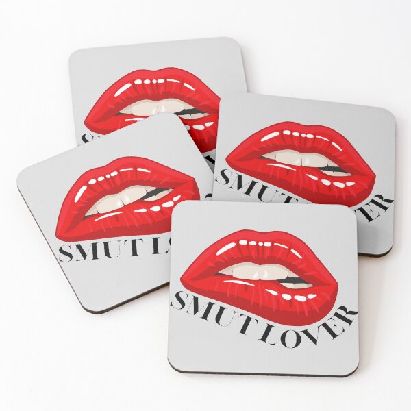 Item preview, Smut Lover Sexy Red Lips Graphic Romance Dirty Novel Books  designed and sold by SGNorton.