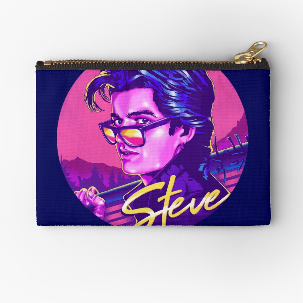 Stranger Things Steve Harrington | Available on Mask Zipper Pouch