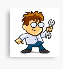Boy Genius Canvas Print