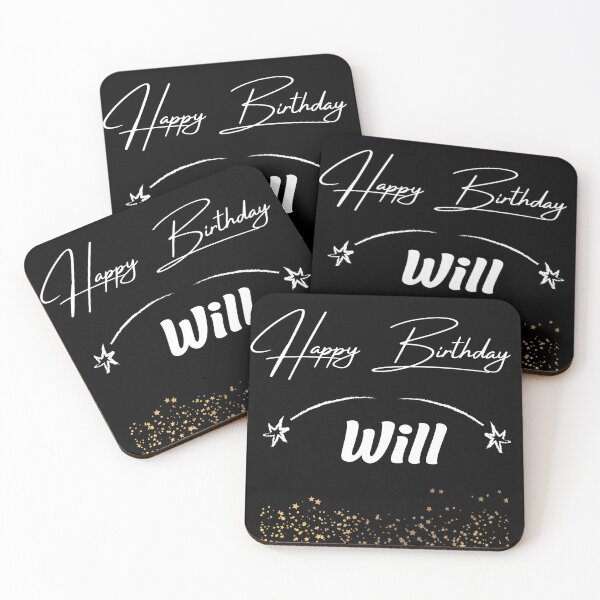 Item preview, Happy Birthday Will designed and sold by KMRmerchDesigns.