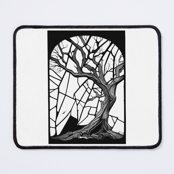 Item preview, Dead Tree - Stained Glass designed and sold by ShadowAndSlate.