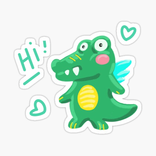 Crocodile  Sticker