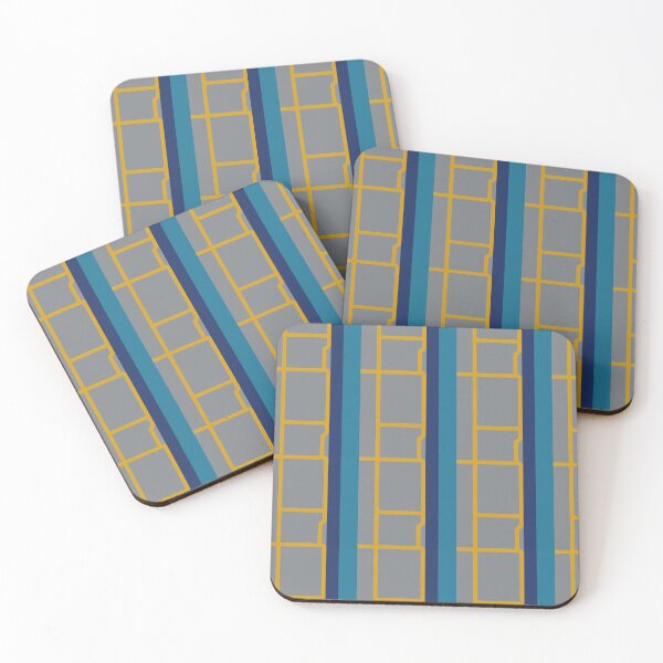 Item preview, Chicago Subway and Lake Michigan Stripes designed and sold by Designedby-E.