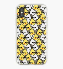 Zu viele Vögel! - Nymphensittiche iPhone-Hülle & Cover