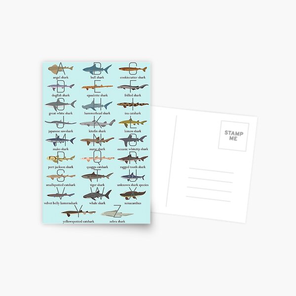 Item preview, Shark Alphabet designed and sold by babybigfoot.