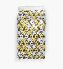 Too Many Birds! - Cockatiel Squad Duvet Cover