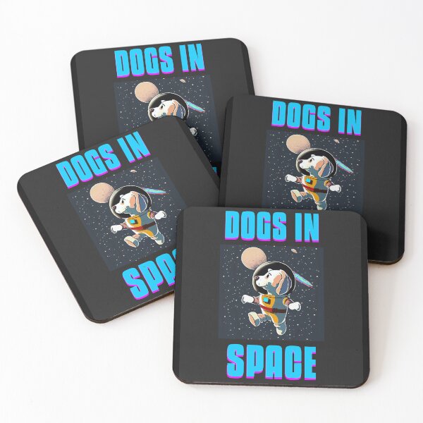 Item preview, Dogs In Space - Floating  designed and sold by Coder-T.