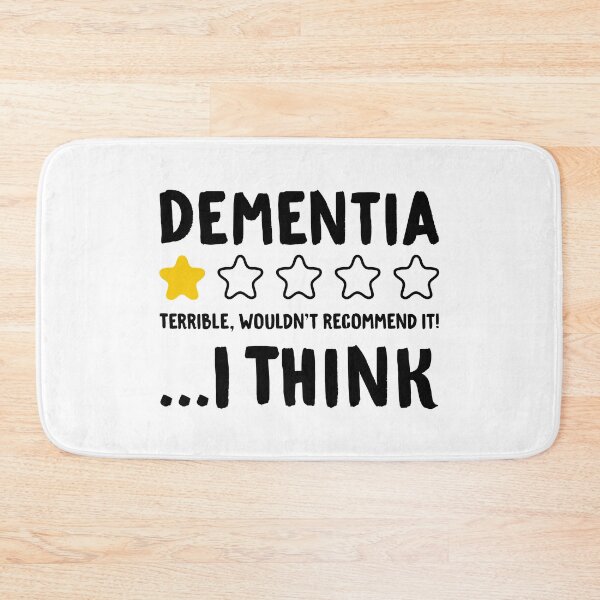 Item preview, Dementia Terrible Wouldn't Recommend It! I Think - Alzheimer's Disease designed and sold by T-shirt For You.