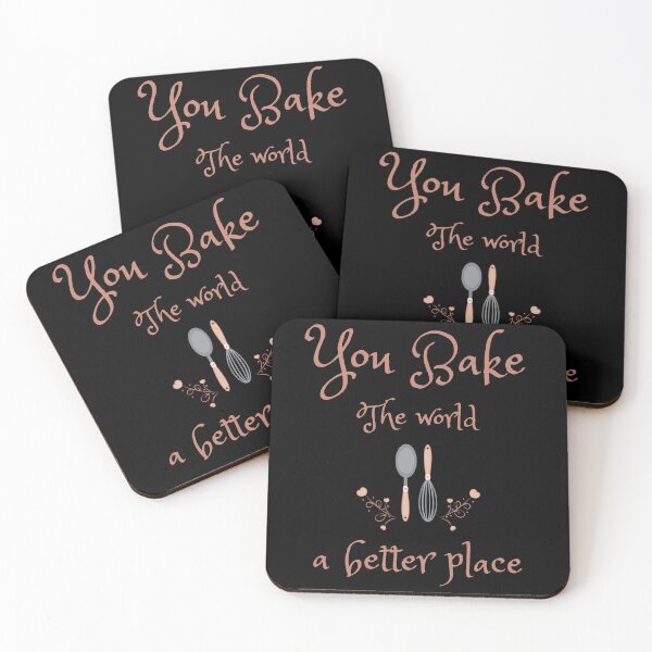 Item preview, You Bake The World A Better Place designed and sold by Hagar Rabee.