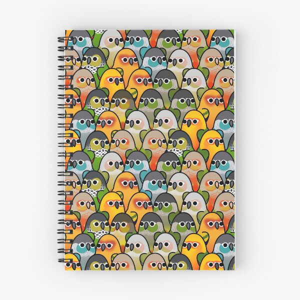 Item preview, Too Many Birds! - Conure Squad designed and sold by MaddeMichael.