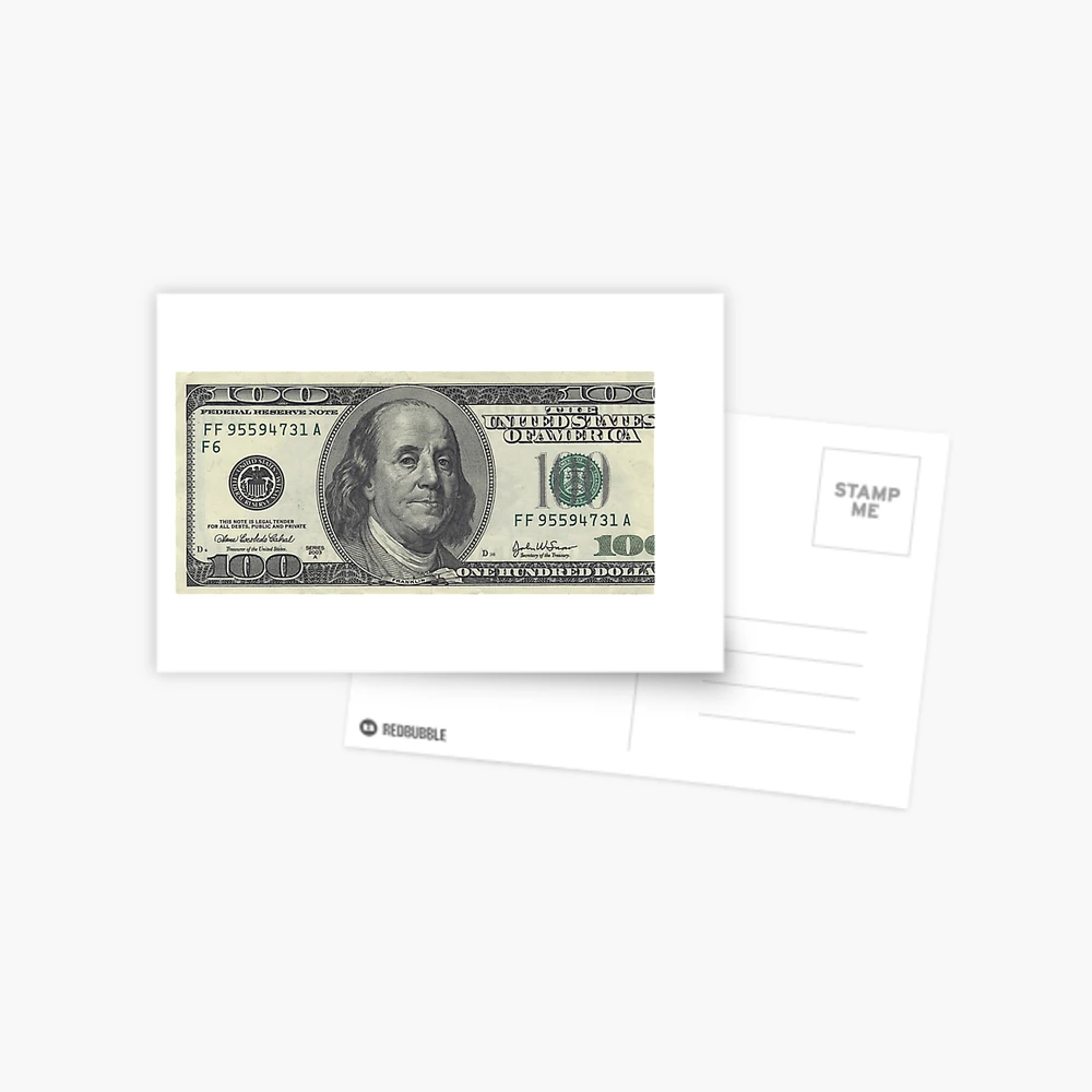 100 Dollar Bill - Money Photographic Print for Sale by rocklanone