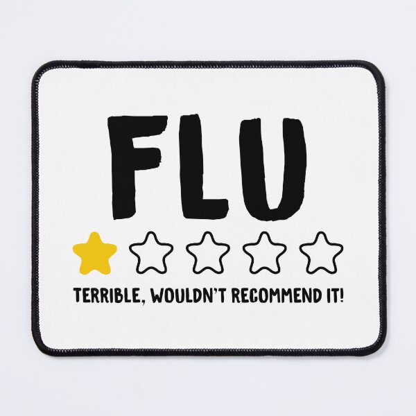 Item preview, FLU Terrible Wouldn't Recommend It! - Funny Influenza  designed and sold by T-shirt For You.