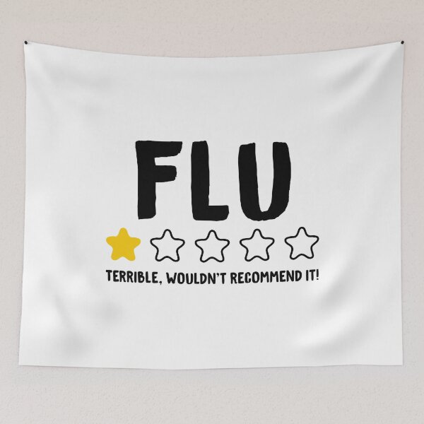 Item preview, FLU Terrible Wouldn't Recommend It! - Funny Influenza  designed and sold by T-shirt For You.