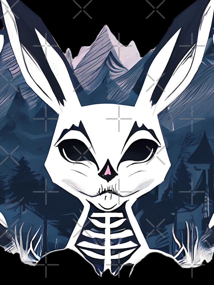 Thumbnail 4 of 4, iPhone Case, Gothic Easter Rabbit designed and sold by Goatonfire.