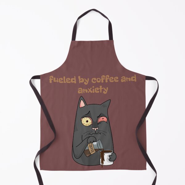 Item preview, fueled by coffee and anxiety designed and sold by Anitkaaa.