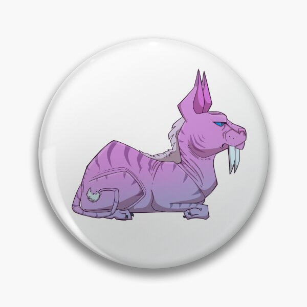 Item preview, Pink Sabertooth Sphynx designed and sold by Upbeat-Cryptid.