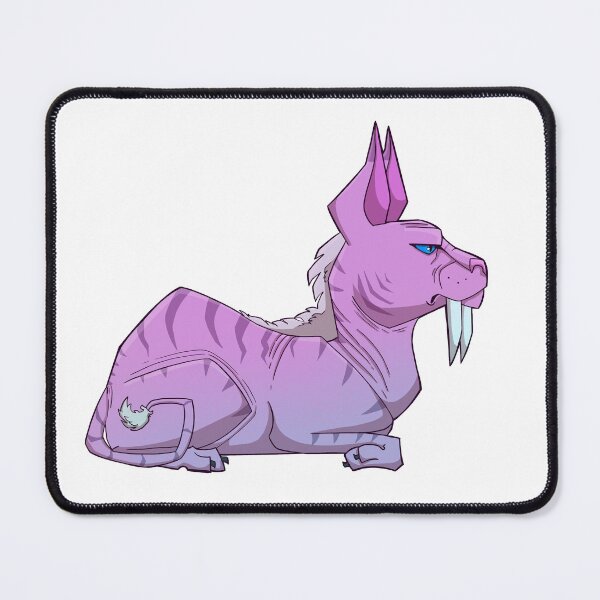 Item preview, Pink Sabertooth Sphynx designed and sold by Upbeat-Cryptid.