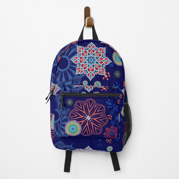 Item preview, Artistic pattern of flowers in geometric shapes, Illustration with mixed designs of flowers and mandalas in decorative style. designed and sold by Malogue.