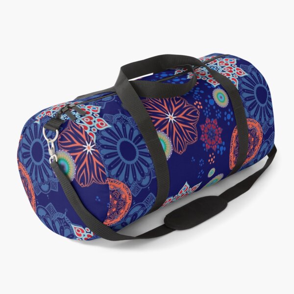 Item preview, Artistic pattern of flowers in geometric shapes, Illustration with mixed designs of flowers and mandalas in decorative style.  designed and sold by Malogue.