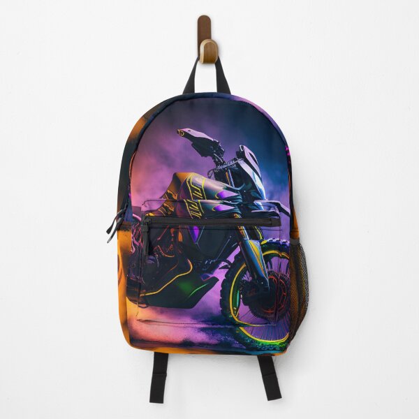 Item preview, Futuristic Cyberpunk Neon Dirt Bike designed and sold by beluxe.