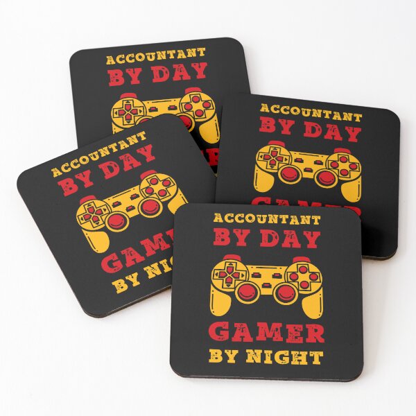 Item preview, Accountant By Day Gamer By Night designed and sold by SamuraiGaming.