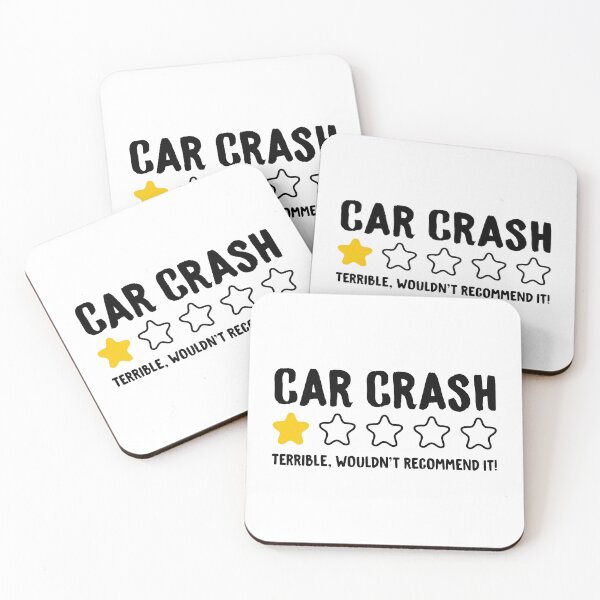 Item preview, Car Crash Terrible Wouldn't Recommend It! - Funny Car Crash Survivor designed and sold by T-shirt For You.