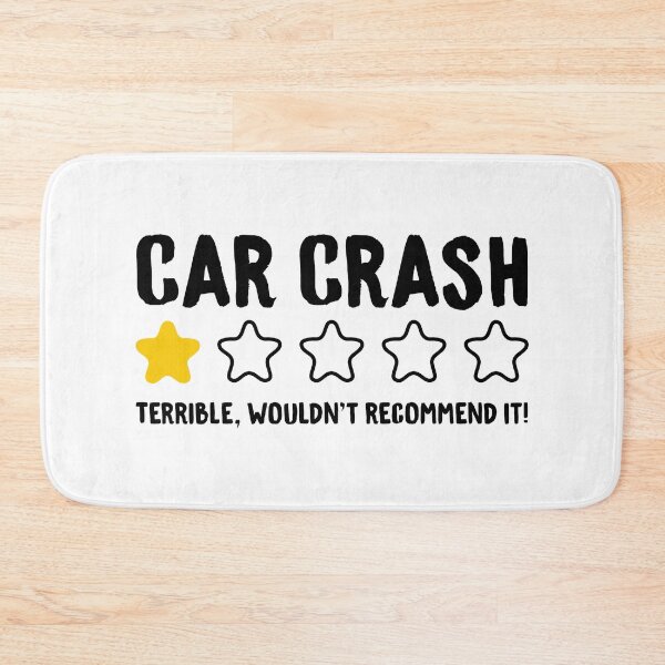 Item preview, Car Crash Terrible Wouldn't Recommend It! - Funny Car Crash Survivor designed and sold by T-shirt For You.