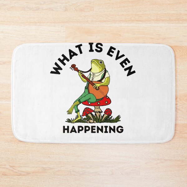 Item preview, What Is Even Happening Frog , Funny Meme , Funny Gift, MeMe Gift designed and sold by Jesse ⭐⭐⭐⭐⭐.