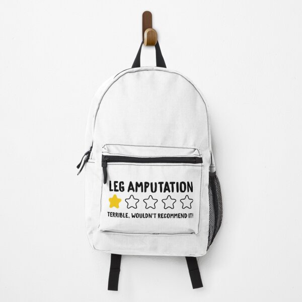Item preview, Leg Amputation Terrible Wouldn't Recommend It! - Funny Leg Removal designed and sold by T-shirt For You.