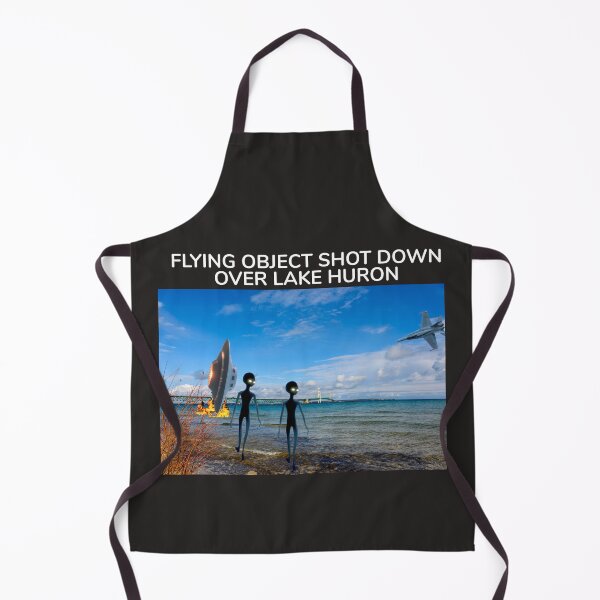 Item preview, UFO SHOT DOWN OVER LAKE HURON - ALIEN CREATURES APPEAR designed and sold by TechLaughs.