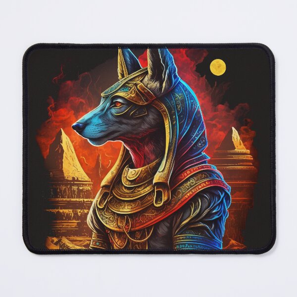 Item preview, The Jackal God Anubis: Guardian of the Underworld designed and sold by nzanzuh.