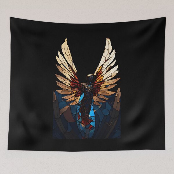 Item preview, Angel of Death - Stained Glass designed and sold by ShadowAndSlate.