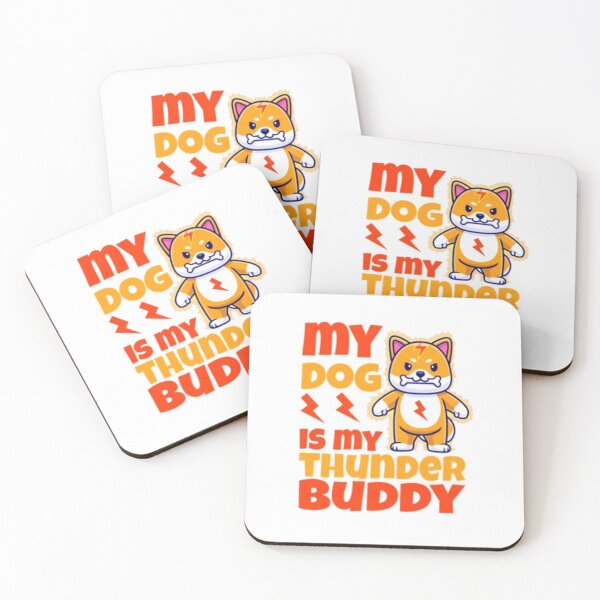 Item preview, My Dog Is My Thunder Buddy designed and sold by Fayad-Art.