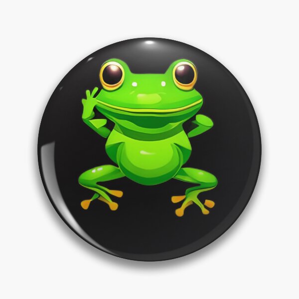Artikelvorschau, Süßer und lustiger Frosch für den Weltfroschtag 2023 entworfen und verkauft von KoolStuffRUS.
