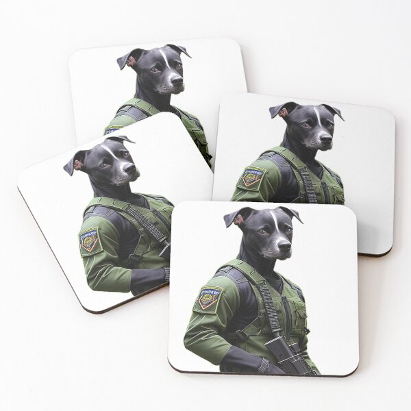 Item preview, Dogs of War No.1 Militia CUTOUT designed and sold by LastHighwayTees.