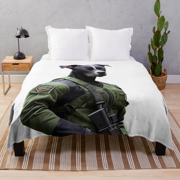 Item preview, Dogs of War No.1 Militia CUTOUT designed and sold by LastHighwayTees.