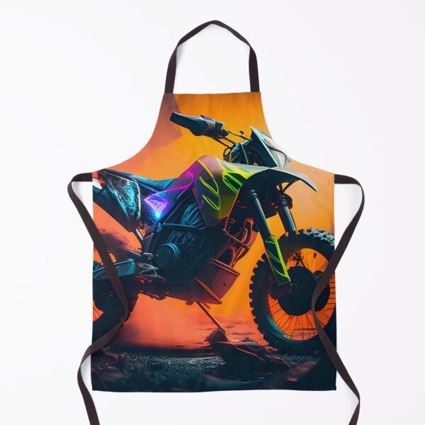 Item preview, Futuristic Cyberpunk Neon Dirt Bike designed and sold by beluxe.