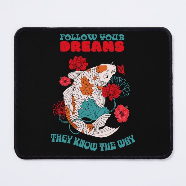 Item preview, Follow your Dreams They Know The Way Positive Quote - Colorful Japanese Style Gift designed and sold by InkyGenies.