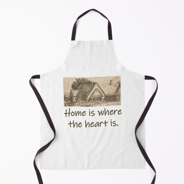 Item preview, Home Is Where The Heart Is - Home Quote designed and sold by CrankyOldDude.