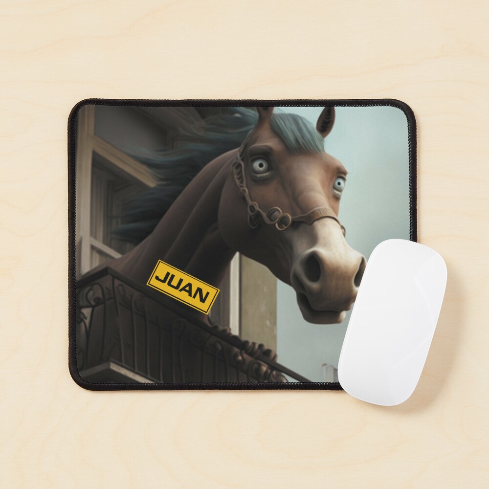 Póster for Sale con la obra «Divertido Meme de Caballo Juan » de Choc7YT |  Redbubble