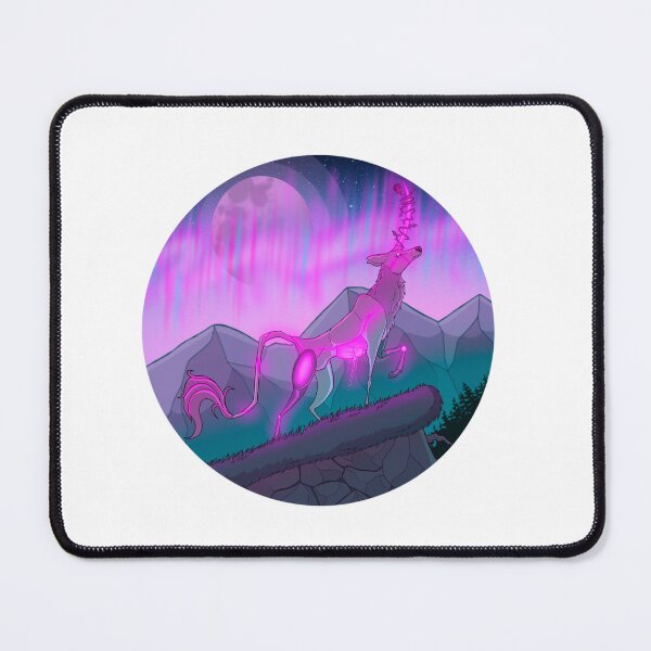 Item preview, Pink Cyborg Unicorn (circle) designed and sold by Upbeat-Cryptid.