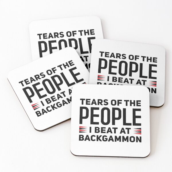 Item preview, Tears Of The People I Beat At Backgammon - Funny Backgammon Lover designed and sold by T-shirt For You.