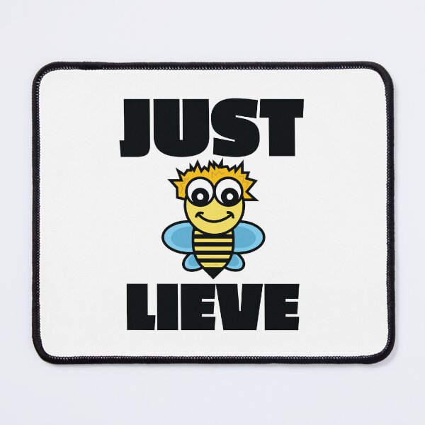 Item preview, Just Believe Motivational Saying Quote Flying Bee Icon Illustration Clever Religious Faith Etc designed and sold by doseofwin.